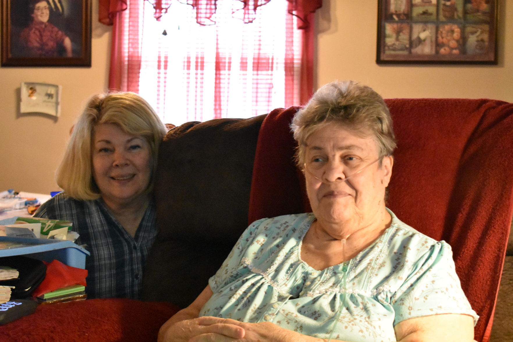 Carla Shultz and Barbara Franks
